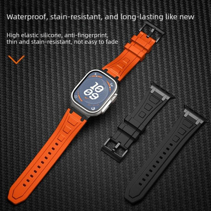 Triple - Layer Armour Silicone Watch Band, For Apple Watch 49mm / 46mm / 45mm / 44mm, For Apple Watch 42mm / 41mm / 40mm / 38mm - DealBuddy