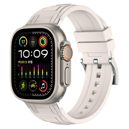 Triple - Layer Armour Silicone Watch Band, For Apple Watch 49mm / 46mm / 45mm / 44mm, For Apple Watch 42mm / 41mm / 40mm / 38mm - DealBuddy