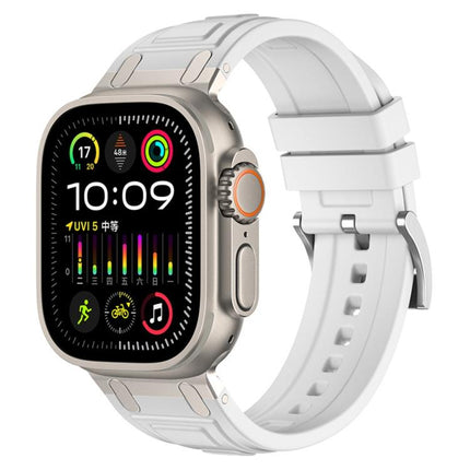 Triple - Layer Armour Silicone Watch Band, For Apple Watch 49mm / 46mm / 45mm / 44mm, For Apple Watch 42mm / 41mm / 40mm / 38mm - DealBuddy