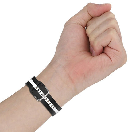 Two - Color Silicone Watch Band, For Samsung Galaxy Watch 4 Classic 42mm - DealBuddy