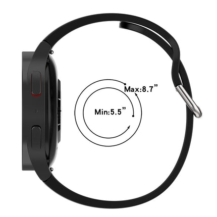 Two - Color Silicone Watch Band, For Samsung Galaxy Watch 4 Classic 42mm - DealBuddy