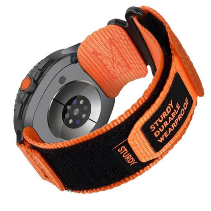 Two Sections Nylon Hook And Loop Fastener Watch Band, For Samsung Galaxy Watch8 / Watch8 Classic - DealBuddy