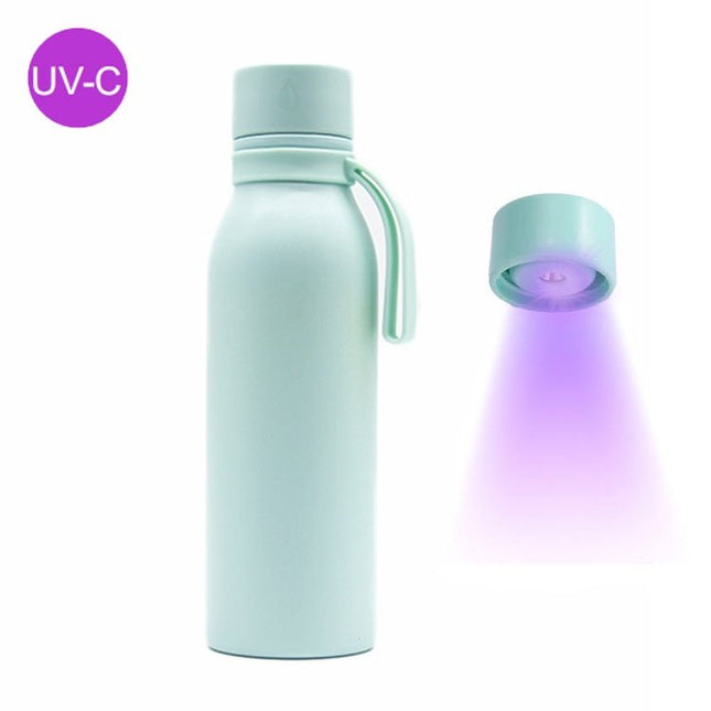 Ultraviolet Sterilization Intelligent Disinfection USB Charging Stainless Steel Vacuum Flask - DealBuddy