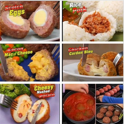 Useful Newbie Meatballs Fish Balls Kitchen Homemade Stuffed Meatballs Maker Home Cooking Tools - DealBuddy
