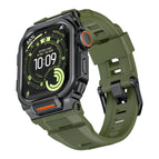For Apple Watch Series 11 / 10 46mm / Black Army Green