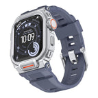 For Apple Watch Series 11 / 10 46mm / Silver Blue Gray