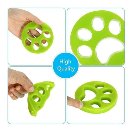 Washing Machine Pet Hair Remover, Round, Plum, Dog, Cat - DealBuddy