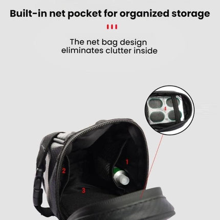 Waterproof Bicycle Storage Quick - release Tail Bag - DealBuddy