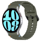 For Samsung Galaxy Watch 6 40 / 44mm / Army Green