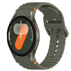 For Samsung Galaxy Watch 7 40mm / Army Green