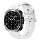 Wavy Grain Stitched Silicone Watch Band, For Samsung Galaxy Watch Ultra 47mm / Ultra 2025 - DealBuddy
