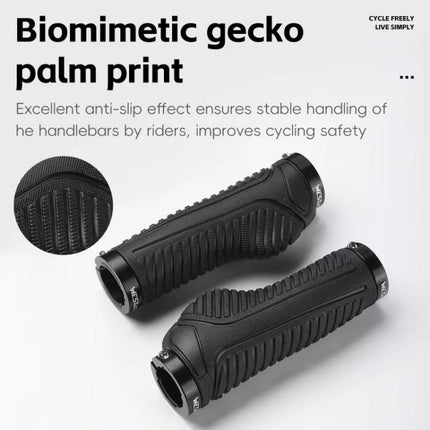 WEST BIKING 1pair TPE Soft Anti - Slip Mountain Bike Handlebar Grips Ergonomic Comfort for Road & MTB Cycling - DealBuddy
