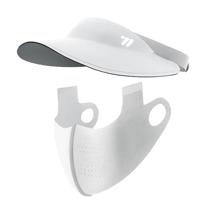 WEST BIKING 2 In 1 Outdoor Sports Sun Protection Mask UV - Blocking Sun Hat Cycling Breathable Face Cover - DealBuddy