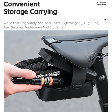 WEST BIKING 38 - inch Bike Chain Lock 4 - Digit Combination Security Lock for Bicycles, E - Bikes, Scooters - DealBuddy