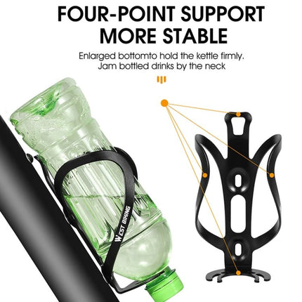 WEST BIKING Bicycle Aluminum Beverage Bottle Holder, Black, Red, Colorful - DealBuddy