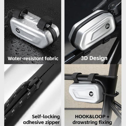 WEST BIKING Bicycle Glasses Hard Case Storage Bag Top Tube Bag Portable Crossbar Bag - DealBuddy