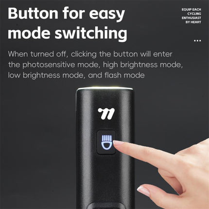 WEST BIKING Bicycle Waterproof TYPE - C Rechargeable High - Brightness Headlight - DealBuddy