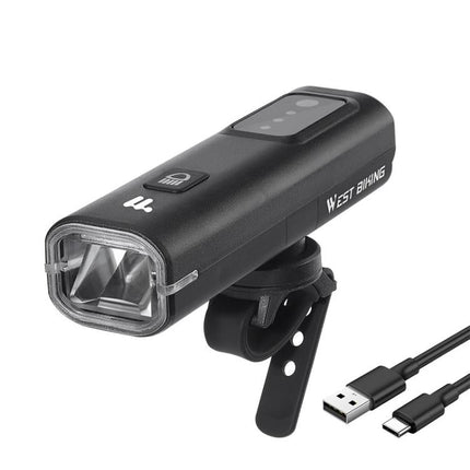 WEST BIKING Bicycle Waterproof TYPE - C Rechargeable High - Brightness Headlight - DealBuddy