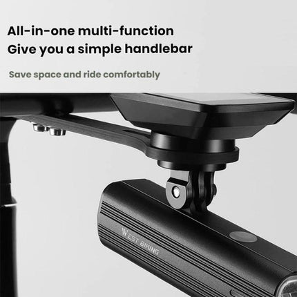 WEST BIKING Carbon Fiber Bicycle Computer Extension Bracket for Sports Cameras - DealBuddy