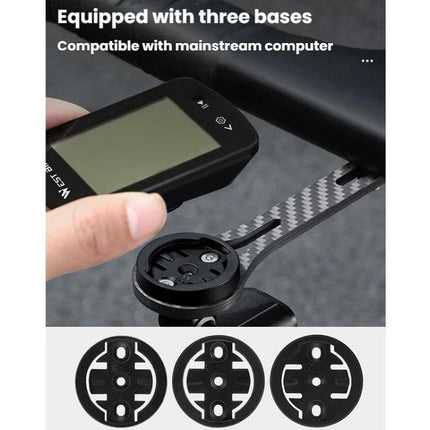 WEST BIKING Carbon Fiber Bicycle Computer Extension Bracket for Sports Cameras - DealBuddy