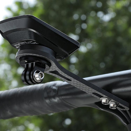 WEST BIKING Carbon Fiber Bicycle Computer Extension Bracket for Sports Cameras - DealBuddy