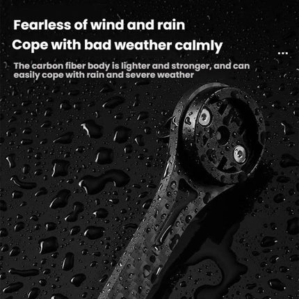 WEST BIKING Carbon Fiber Bicycle Computer Extension Bracket for Sports Cameras - DealBuddy