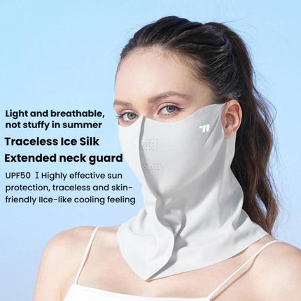 WEST BIKING Full - Face Neck Protection Sun Mask Ice - Silk UV - Protective Face Cover UV - Blocking Cycling Mask - DealBuddy