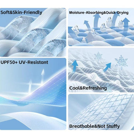 WEST BIKING Full - Face Neck Protection Sun Mask Ice - Silk UV - Protective Face Cover UV - Blocking Cycling Mask - DealBuddy