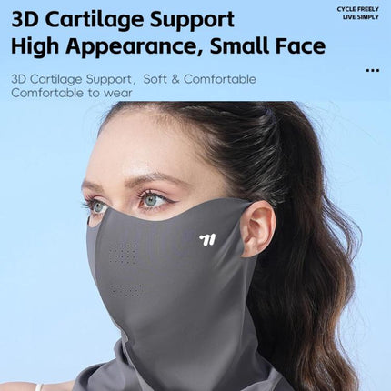WEST BIKING Full - Face Neck Protection Sun Mask Ice - Silk UV - Protective Face Cover UV - Blocking Cycling Mask - DealBuddy