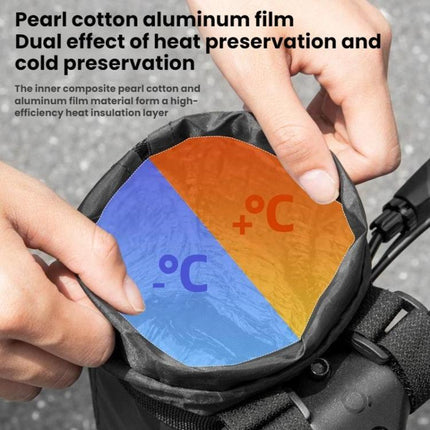 WEST BIKING Handlebar Seatpost Water Bottle Storage Bag For Cycling - DealBuddy