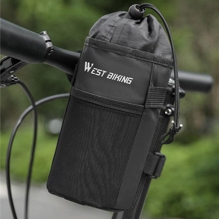 WEST BIKING Handlebar Seatpost Water Bottle Storage Bag For Cycling - DealBuddy
