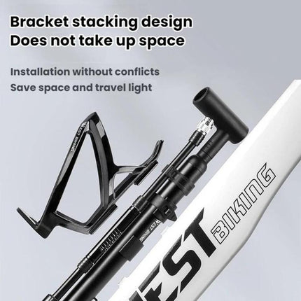 WEST BIKING Mini Portable Bicycle High - Pressure 120PSI Pump - DealBuddy