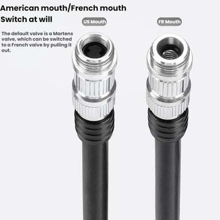 WEST BIKING Mini Portable Bicycle High - Pressure 120PSI Pump - DealBuddy