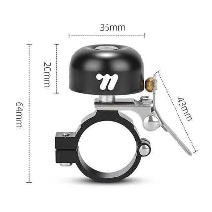 WEST BIKING Mountain Bike Bell Vintage Copper Bicycle Bell - DealBuddy