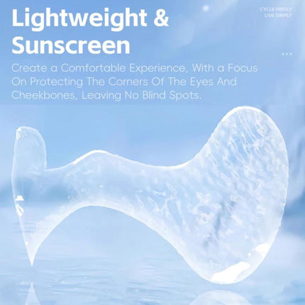 WEST BIKING Outdoor Sun Protection Face Mask Eye Protecting Ice Silk Seamless Butterfly Mask - DealBuddy