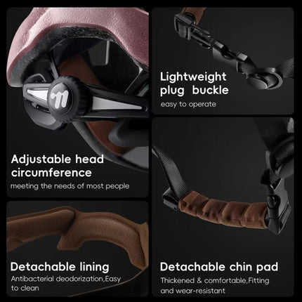 WEST BIKING Reflective Night Riding Bike Helmet with Magnetic Visor Lightweight & Breathable Unisex Cycling Helmet - DealBuddy