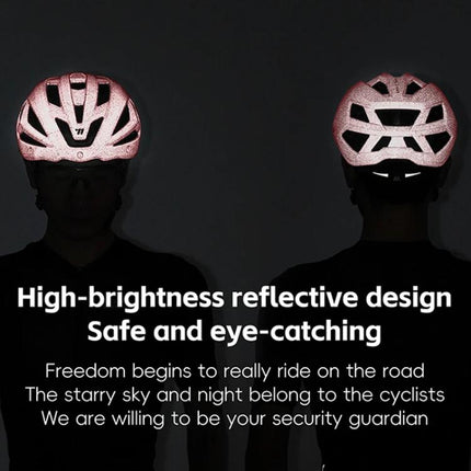 WEST BIKING Reflective Night Riding Bike Helmet with Magnetic Visor Lightweight & Breathable Unisex Cycling Helmet - DealBuddy