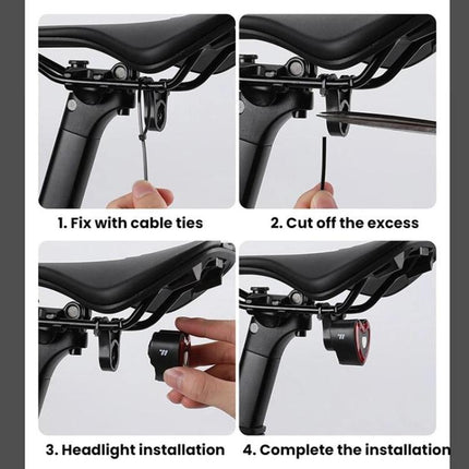 WEST BIKING Smart Heart Taillight With Cycling Brake Sensor Warning Light - DealBuddy