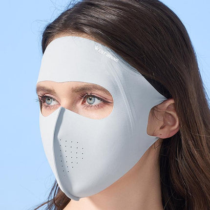 WEST BIKING Sports Cycling Face Mask Ice Silk Breathable Sun Protection Mask - DealBuddy