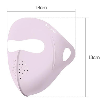 WEST BIKING Sports Cycling Face Mask Ice Silk Breathable Sun Protection Mask - DealBuddy