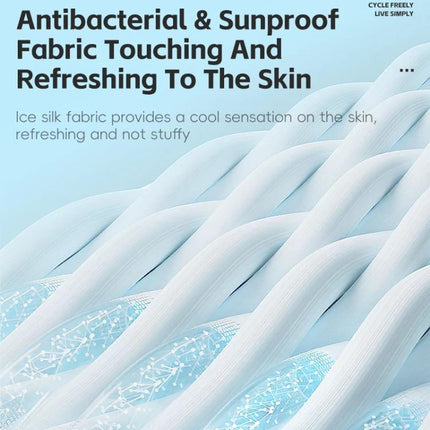 WEST BIKING UPF50+ 3D Seamless Ice - Silk Breathable Eye - Corner Ventilated Face Mask UV Protection Mask - DealBuddy