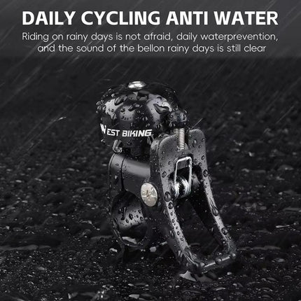 WEST BIKING YP0706058 Bicycle Aluminum Bell Folding Bike Mountain Bike Riding Bell Equipment - DealBuddy