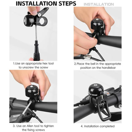 WEST BIKING YP0706058 Bicycle Aluminum Bell Folding Bike Mountain Bike Riding Bell Equipment - DealBuddy
