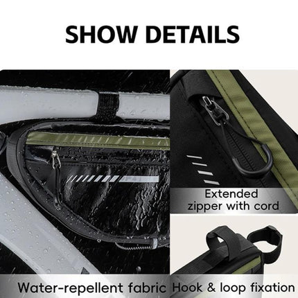 WEST BIKING YP0707415 Bicycle Top Tube Bag Mountain Road Bikes Large Capacity Front Tube Bag - DealBuddy