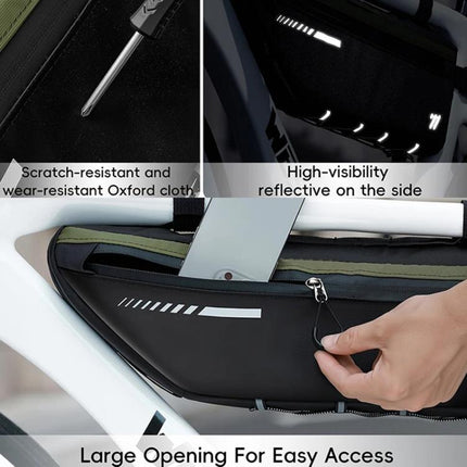 WEST BIKING YP0707415 Bicycle Top Tube Bag Mountain Road Bikes Large Capacity Front Tube Bag - DealBuddy