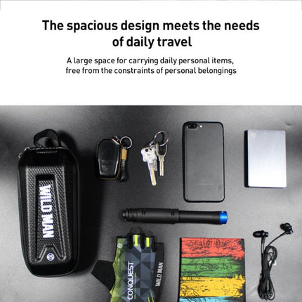 WILD MAN E5S Mountain Bicycle Front Bag EVA Hard Shell Bag - DealBuddy