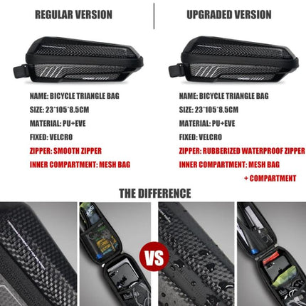 WILD MAN E5S Mountain Bicycle Front Bag EVA Hard Shell Bag - DealBuddy