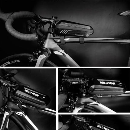 WILD MAN E5S Mountain Bicycle Front Bag EVA Hard Shell Bag - DealBuddy