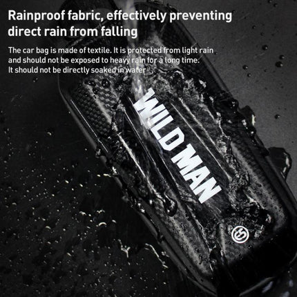 WILD MAN E5S Mountain Bicycle Front Bag EVA Hard Shell Bag - DealBuddy