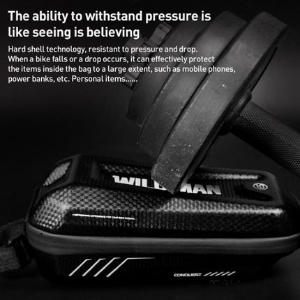 WILD MAN E5S Mountain Bicycle Front Bag EVA Hard Shell Bag - DealBuddy